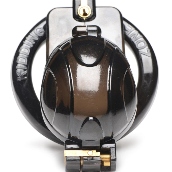 Lockdown Customizable Chastity Cage - Black - Royal Sins