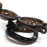 Lockdown Customizable Chastity Cage - Black - Royal Sins