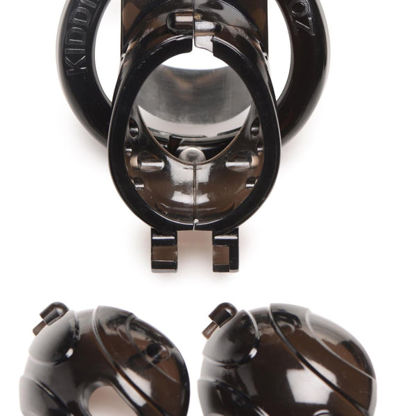 Lockdown Customizable Chastity Cage - Black - Royal Sins