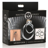 Locking Cock and Ball Ring - Royal Sins