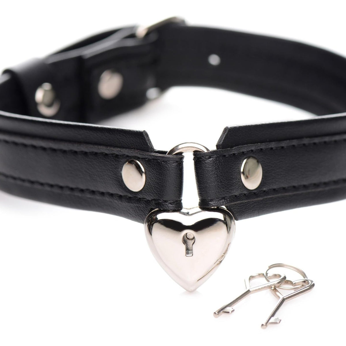 Locking Heart Collar - Royal Sins