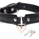 Locking Heart Collar - Royal Sins