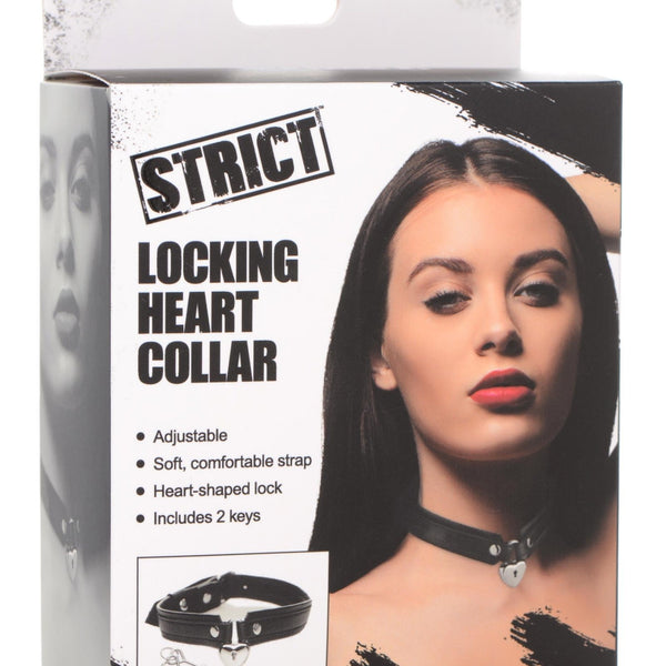 Locking Heart Collar - Royal Sins