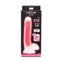 Lollicock Glow - in - the - Dark 7 in. Silicone Dildo with Balls Pink - Royal Sins