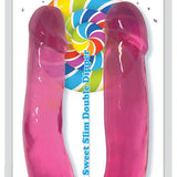 Lollicock Sweet Slim Double Dipper Dildo - Pink - Royal Sins