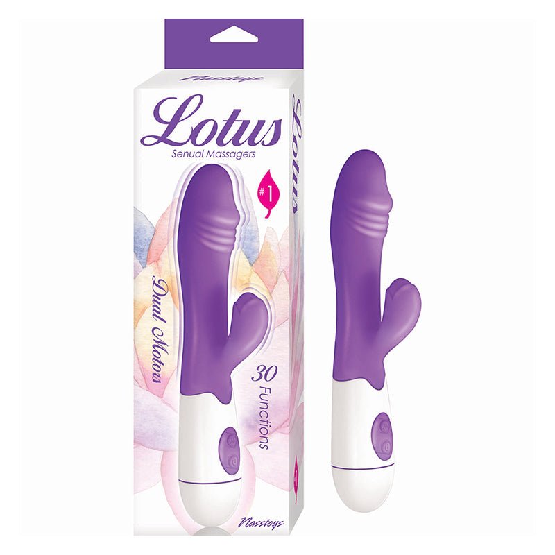 Lotus Sensual Massagers 1 Purple - Royal Sins