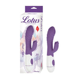 Lotus Sensual Massagers #5 Dual Stimulator Silicone Purple - Royal Sins