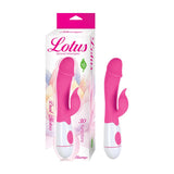 Lotus Sensual Massagers #6 Dual Stimulator Silicone Pink - Royal Sins