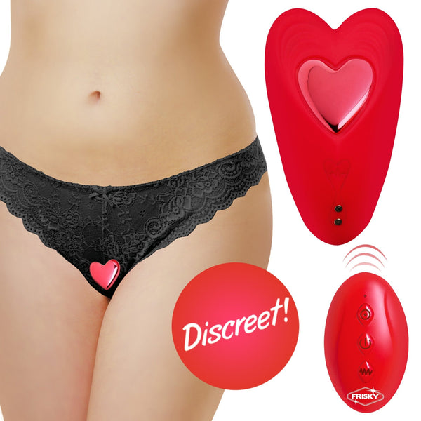 Love Connection Silicone Panty Vibe with Remote Control - Royal Sins