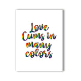 Love Cums in Many Colors Naughty Kard - Royal Sins