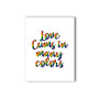 Love Cums in Many Colors Naughty Kard - Royal Sins