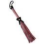 Love Knot Mini Flogger w/ Bow - Pink w/Black Bow - Royal Sins