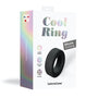 Love to Love Cool Ring Silicone Cockring Noir - Royal Sins