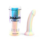 Love to Love Dildolls Fantasia Glow - in - the - Dark 7 in. Silicone Dildo Pastels - Royal Sins