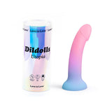Love to Love Dildolls Utopia 7 in. Silicone Dildo Gradient Pastels - Royal Sins