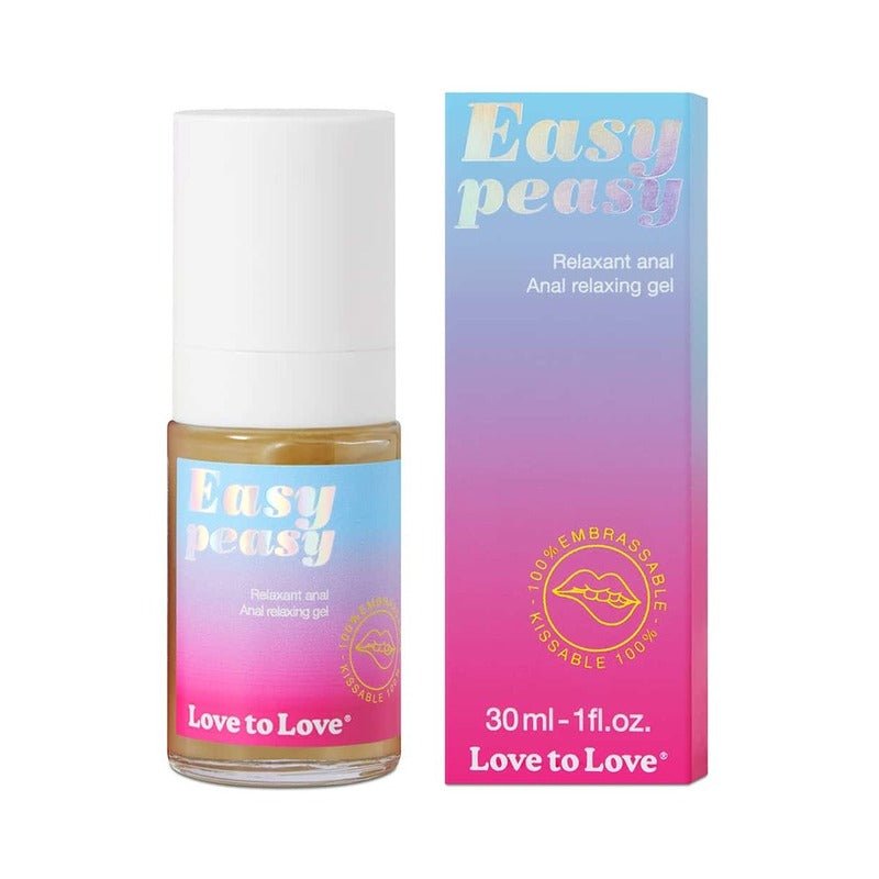 Love to Love Easy Peasy Anal Relaxing Gel 1 oz. - Royal Sins