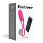 Love to Love Feel Love Vibrating Silicone Egg with Remote Pink - Royal Sins