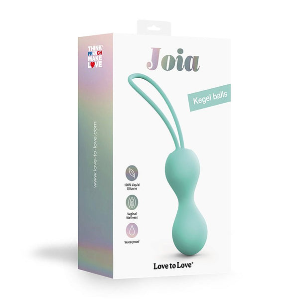 Love to Love Joia Silicone Kegel Balls Enjoy Mint - Royal Sins