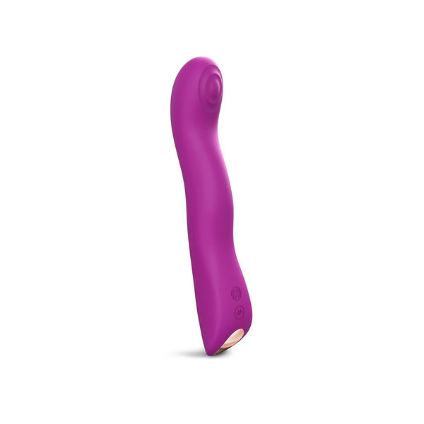 Love To Love Swap Rechargeable Triple Motor Tapping Silicone G - Spot Vibrator Sweet Orchid - Royal Sins