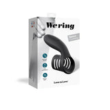Love to Love We Ring Rechargable Silicone Vibrating Sleeve Cockring Black Onyx - Royal Sins