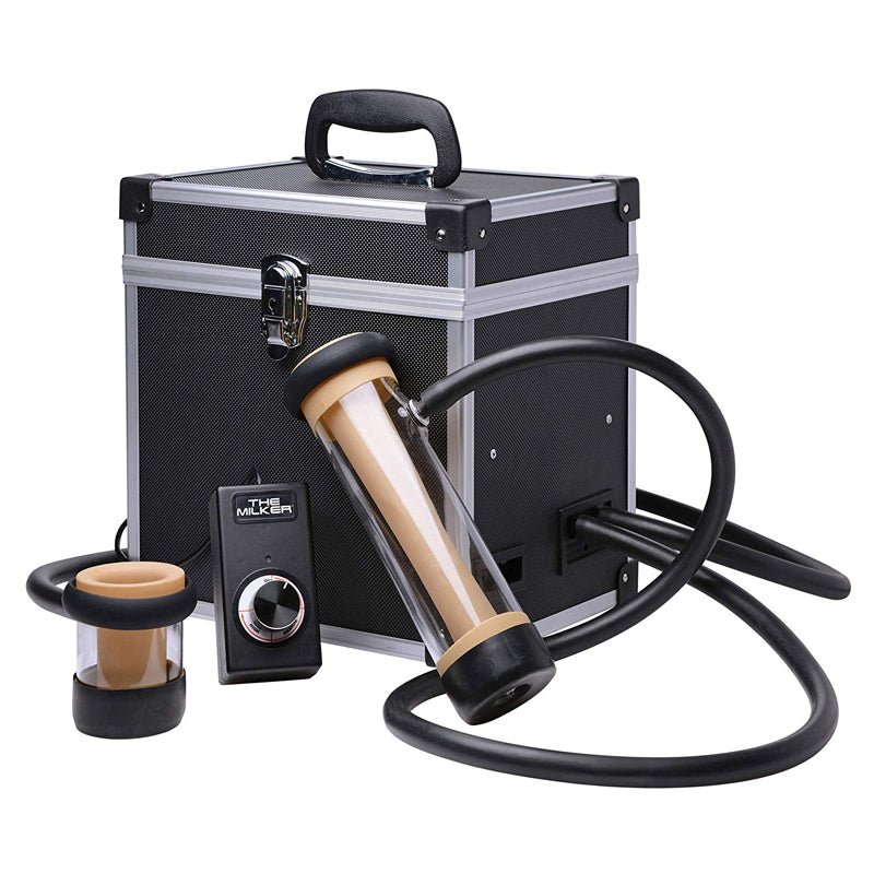 Lovebotz Milker Dual Cylinder Deluxe Stroking Machine - Royal Sins