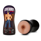 Loverboy Bad Boy Next Door Self - Lubricating Anal Stroker Beige - Royal Sins