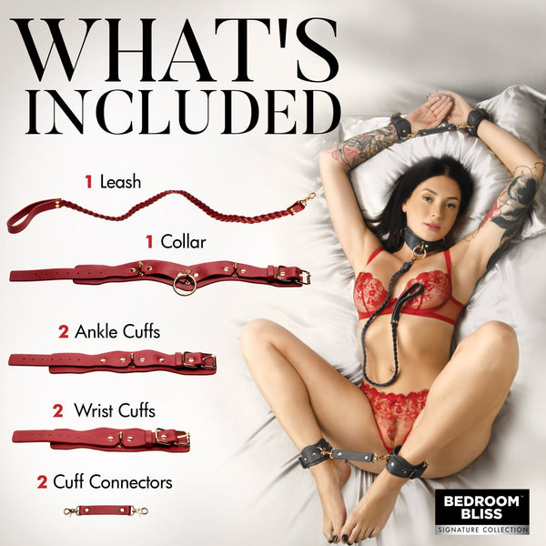 Lover's Restraints Set - Red - Royal Sins