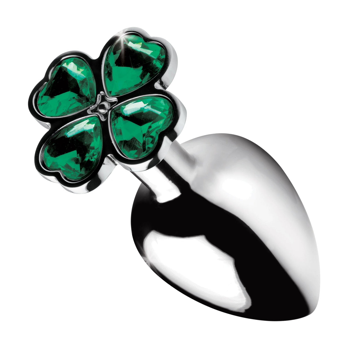 Lucky Clover Gem Anal Plug - Medium - Royal Sins