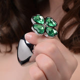 Lucky Clover Gem Anal Plug - Medium - Royal Sins