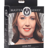 Lush Pet Silver Ring Slim Choker - Royal Sins