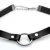 Lush Pet Silver Ring Slim Choker - Royal Sins