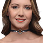 Lush Pet Silver Ring Slim Choker - Royal Sins