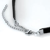 Lush Pet Silver Ring Slim Choker - Royal Sins