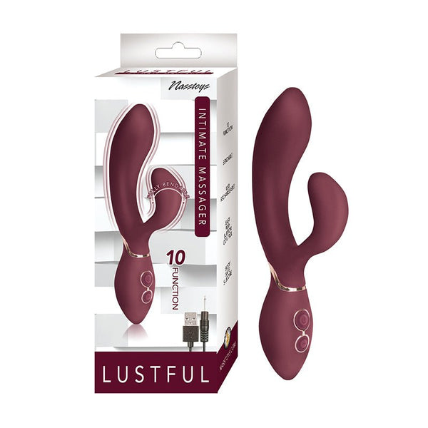 Lustful Intimate Massager Eggplant - Royal Sins