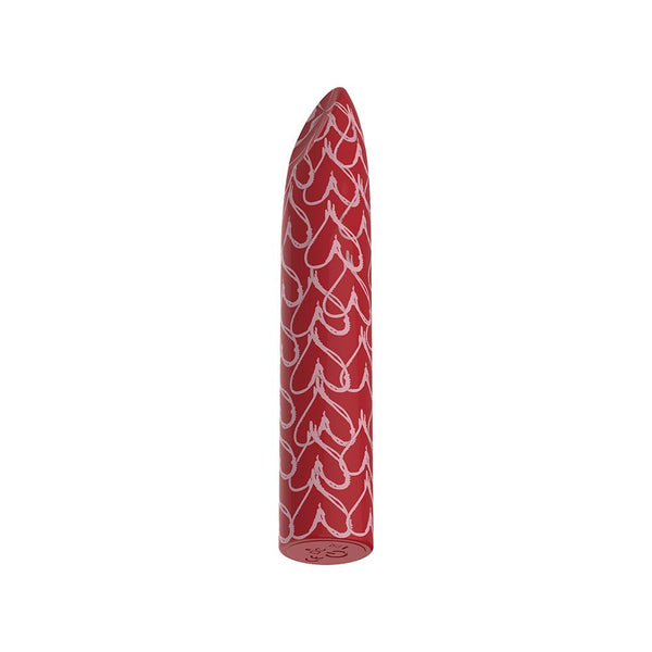 Luv Inc Hb82 Heart Bullet Vibrator Red - Royal Sins