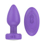 Luv Inc Pr17: Vibrating Plug W/ Remote Purple - Royal Sins