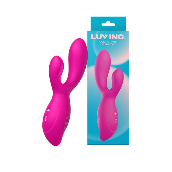 Luv Inc Rr94: Rocking Rabbit Vibrator Pink - Royal Sins