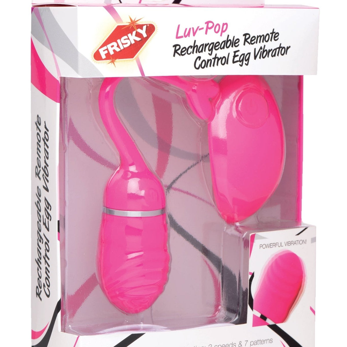 Luv Pop Rechargeable Remote Control Silicone Vibe - Royal Sins