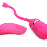 Luv Pop Rechargeable Remote Control Silicone Vibe - Royal Sins