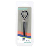 Lux Active Tether Adjustable Cock Tie Silicone Black Lasso/Bolo - Royal Sins