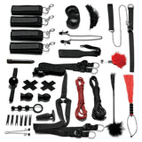 Lux Fetish Everything You Need Bondage In A Box 20 - Piece Bedspreader Set - Royal Sins