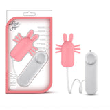 Luxe - Bunny - Bullet with Silicone Sleeve - Pink - Royal Sins