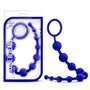 Luxe Silicone 10 Beads for Anal Play Indigo - Royal Sins