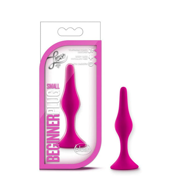 Luxe Silicone Beginner Plug Small Pink - Royal Sins