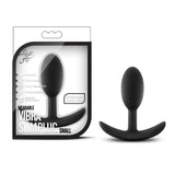 Luxe Wearable Vibra Slim Plug Small Black - Royal Sins