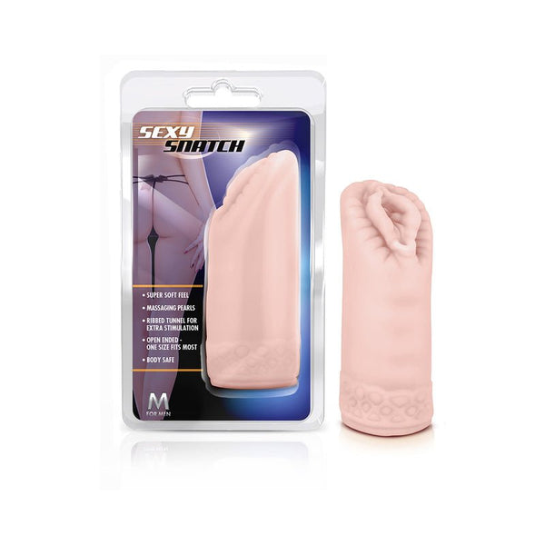 M for Men Sexy Snatch Vagina Stroker Beige - Royal Sins