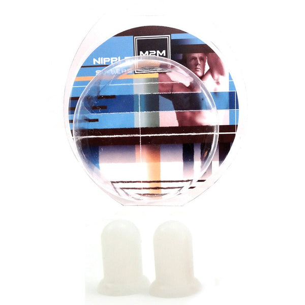 M2M Nipple Suckers Silicone Clear Medium - Royal Sins