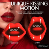 Magic Kiss Clitoral Stimulator with Thrusting Vibrator - Royal Sins