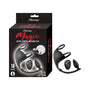 Magic Remote Scrotum Massager Plug Black - Royal Sins