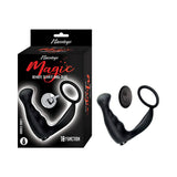 Magic Remote Slimfit Anal Plug Black - Royal Sins